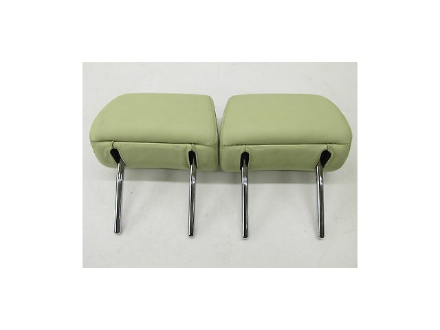 2004-2006 AUDI A8 L QUATTRO D3 OEM REAR HEADREST SET LEFT AND RIGHT LIGHT BEIGE