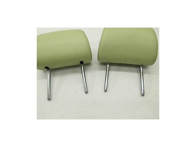 2004-2006 AUDI A8 L QUATTRO D3 OEM REAR HEADREST SET LEFT AND RIGHT LIGHT BEIGE