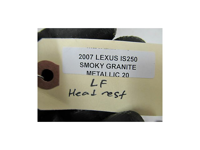 2006-2008 LEXUS IS250 XE20 OEM LEFT FRONT DRIVER'S SIDE SEAT HEADREST CUSHION