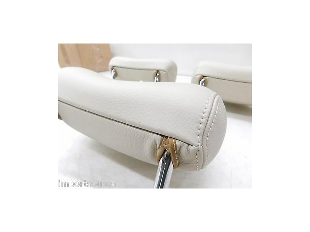 2003-2006 MERCEDES E500 W211 OEM REAR PASSENGER SEAT HEADREST HEAD REST SET (3)