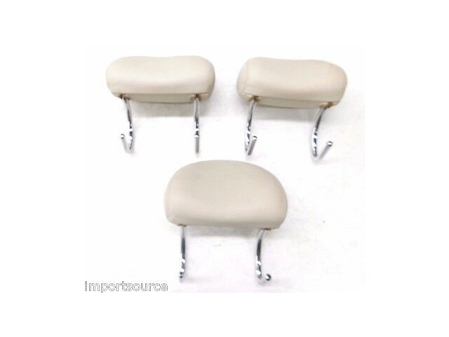 2003-2006 MERCEDES E500 W211 OEM REAR PASSENGER SEAT HEADREST HEAD REST SET (3)