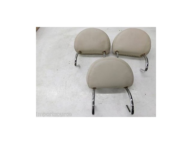 2003-2006 MERCEDES E500 W211 OEM REAR PASSENGER SEAT HEADREST HEAD REST SET (3)