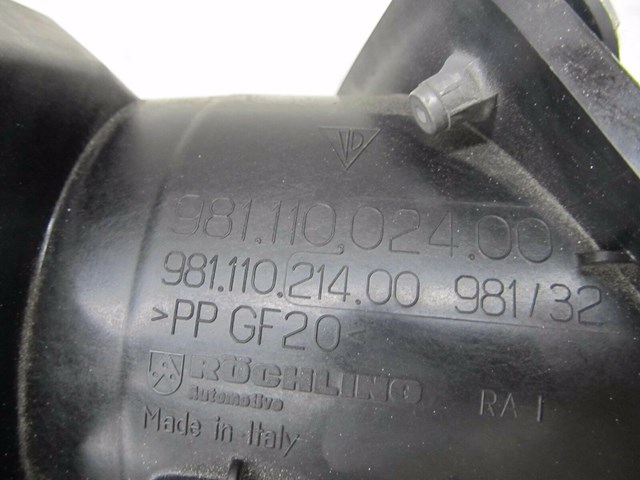 2013-2015 PORSCHE BOXSTER 981 OEM RIGHT REAR AIR INTAKE FILTER BOX ASSEMBLY 