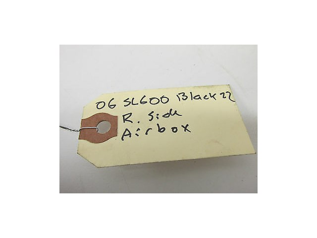 2004-2006 MERCEDES BENZ SL600 R230 OEM RIGHT AIR INTAKE FILTER BOX HOUSING