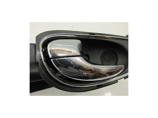 2004-2007 JAGUAR XJR X350 OEM LEFT REAR INTERIOR INNER DOOR HANDLE W/ TWEETER