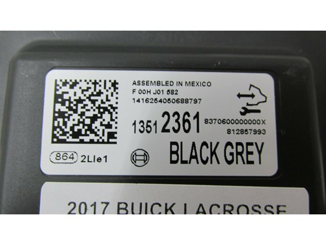 2017-2019 BUICK LACROSSE OEM  PARK ASSIST CONTROL MODULE 13512361        