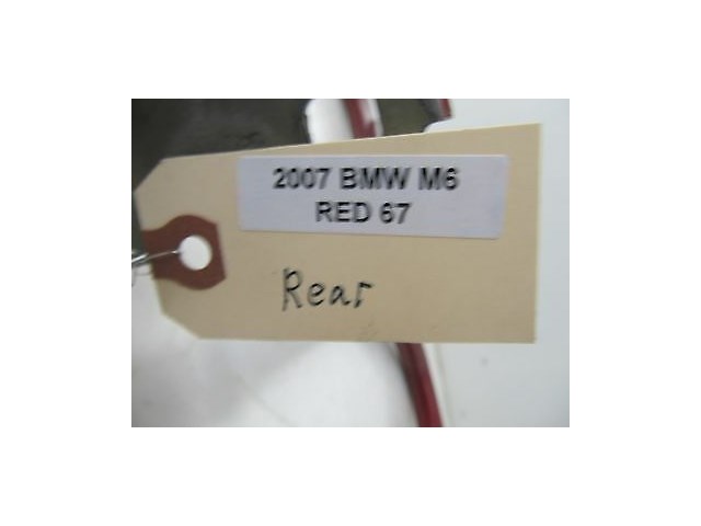 2006-2010 BMW M6 E63 OEM REAR BOOT TRUNK HINGE SUPPORT BRACKETS SET OF 2 