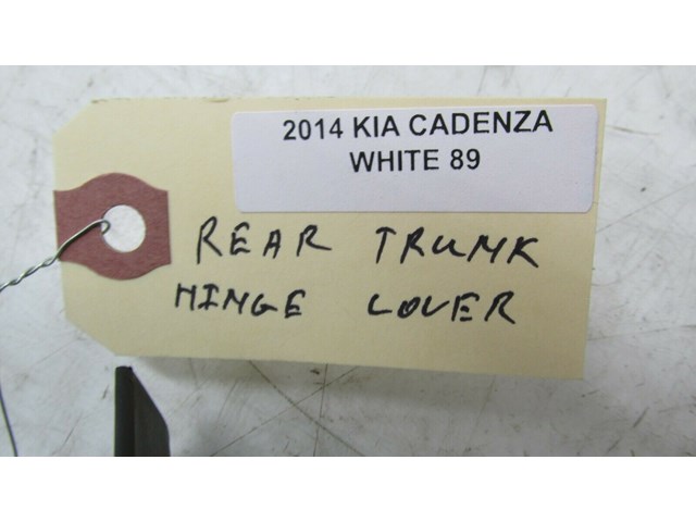  2014-2016 KIA CADENZA OEM REAR TRUNK HINGE ARM COVER TRIM LEFT RIGHT 