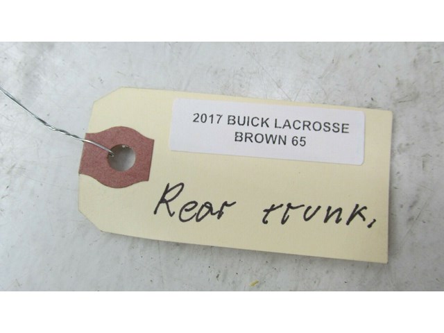 2017-2019 BUICK LACROSSE OEM REAR TRUNK HINGE TRIM COVER SET OF 2    