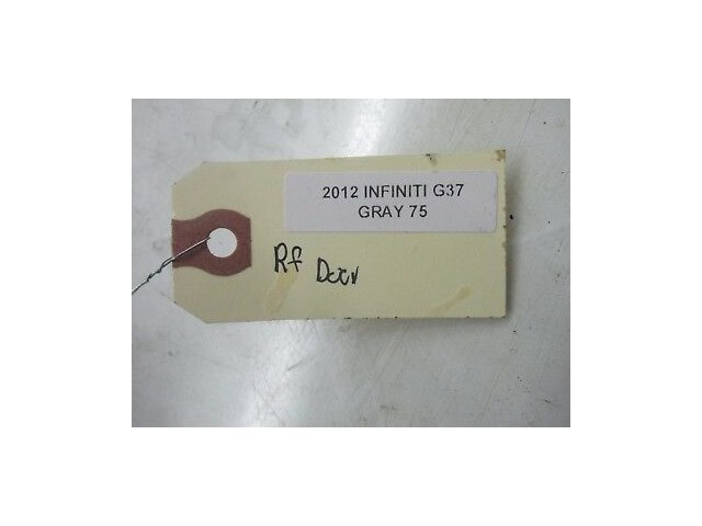 2009-2013 INFINITI G37 OEM RIGHT FRONT PASSENGER INTERIOR DOOR HANDLE