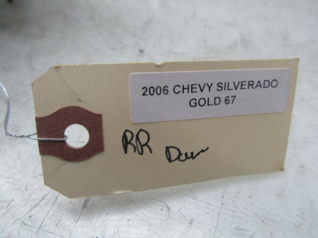 V2003-2007 CHEVY SILVERADO OEM RIGHT REAR INTERIOR DOOR HANDLE LEVER 