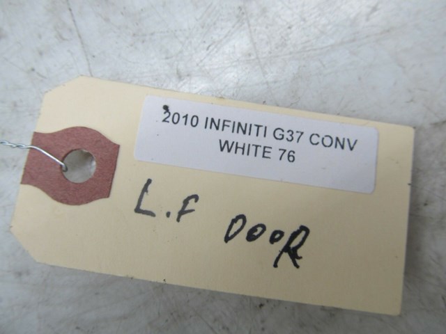 2009-2013 INFINITI G37 CONVERTIBLE OEM LEFT FRONT INTERIOR DOOR HANDLE LEVER 
