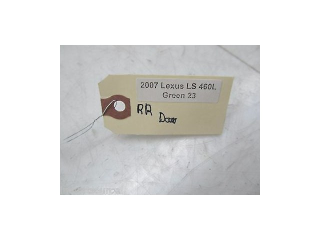 2007-2009 LEXUS LS460L XF40 OEM RIGHT REAR PASSENGER SIDE INTERIOR DOOR HANDLE 