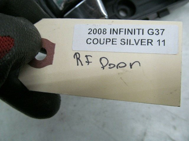 2008-2015 INFINITI G37 Q60 OEM RIGHT INTERIOR DOOR HANDLE 