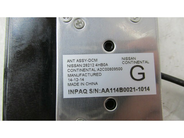  2014-2018 INFINITI Q50 OEM CENTER DASH COMMUNICATION SYSTEM ANTENNA DCM   