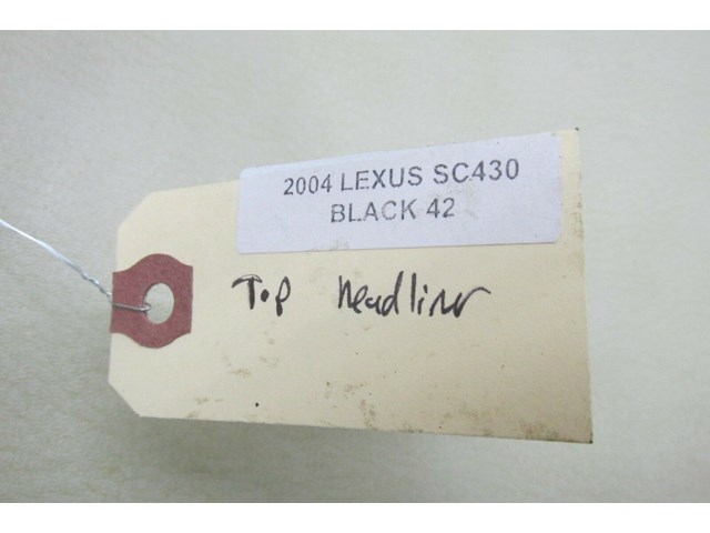 2002-2006 LEXUS SC430 OEM INTERIOR TOP HEADLINER COVER