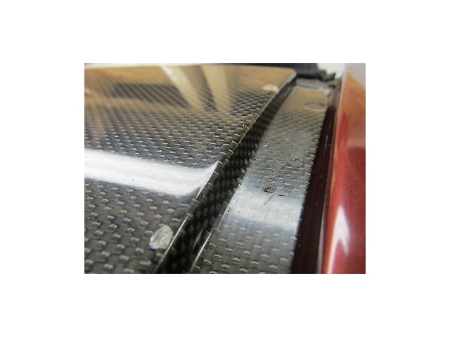 2006-2010 BMW M6 E63 OEM V10 CARBON FIBER ROOF FRAME CEILING RED W/ HEADLINER