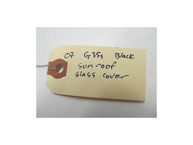 2007-2008 INFINITI G35S SEDAN OEM INTERIOR SUNROOF HEADLINER COVER LID 