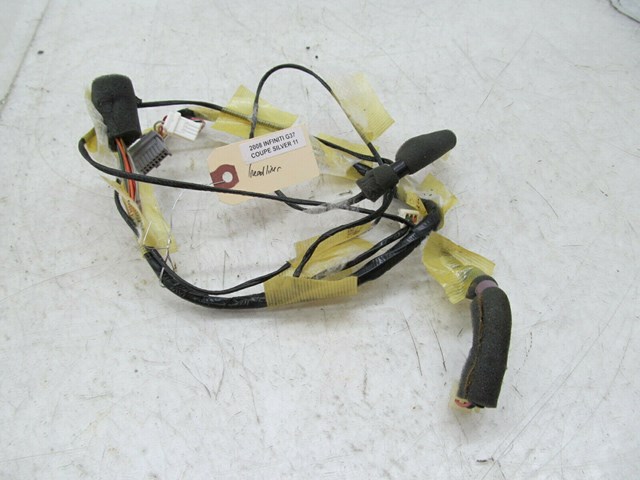 2008-2015 INFINITI G37 Q60 OEM OVERHEAD HEADLINER WIRE HARNESS 