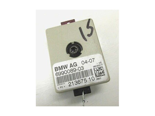 2006-2010 BMW M6 E63 OEM LEFT REAR ANTENNA SUPPRESSION FILTER 6990089