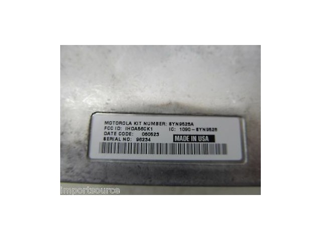 2007-2009 MERCEDES S550 W221 OEM MOTOROLA ANTENNA BOOSTER AMPLIFIER 