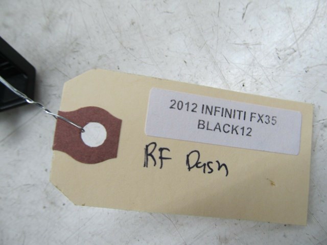 2009-2016 INFINITI FX35 QX70 OEM RIGHT FRONT DASH TRIM COVER 