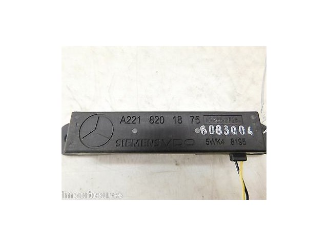 2007-2009 MERCEDES S550 W221 OEM CENTER CONSOLE KEYLESS ENTRY ANTENNA MODULE