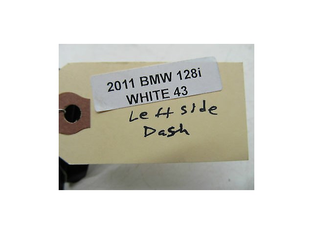 2011-2013 BMW 128i E82 OEM LEFT FRONT SIDE DASH TRIM PIECE MOLDING BLACK
