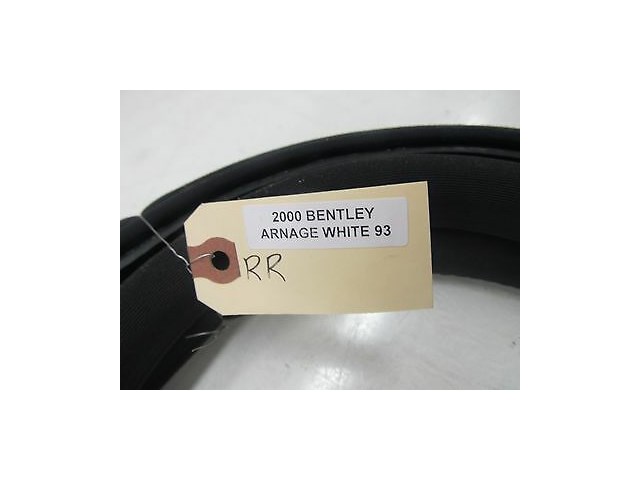 2000-2004 BENTLEY ARNAGE OEM RIGHT REAR PASSENGER SIDE WEATHERSTRIP RUBBER SEAL