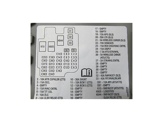 2013-2016 CADILLAC ATS OEM LEFT DRIVER SIDE CORNER END DASH TRIM COVER 23234846