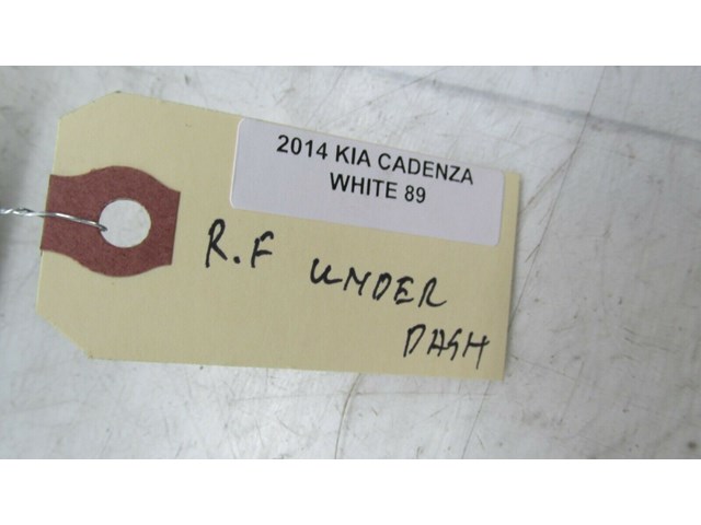  2014-2016 KIA CADENZA OEM RIGHT FRONT UNDER DASH TRIM COVER PANEL  