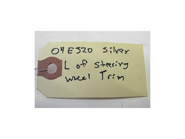 2003-2006 MERCEDES BENZ E320 W211 OEM LEFT STEERING WHEEL DASH TRIM MOLDING WOOD