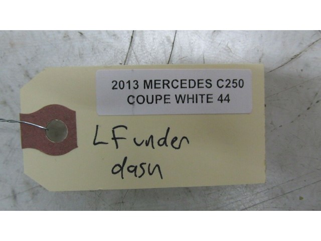 2012-2015 MERCEDES C250 COUPE W204 OEM LEFT FRONT UNDER DASH TRIM COVER 