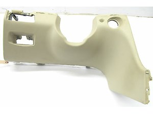 2003-2005 MERCEDES E500 W211 OEM LEFT FRONT KNEE PANEL TAN COLOR LOWER DASH TRIM