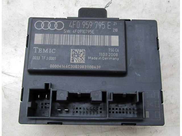 2005-2008 AUDI A6 C6 OEM LEFT REAR DOOR CONTROL MODULE 