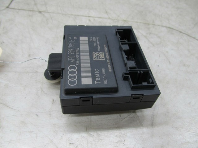 2005-2008 AUDI A6 C6 OEM LEFT REAR DOOR CONTROL MODULE 