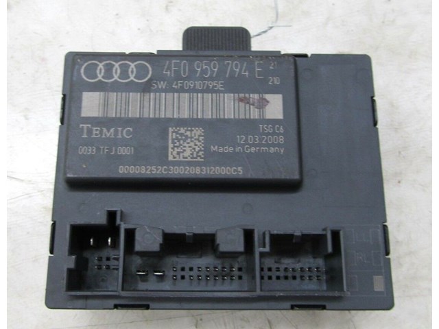 2005-2008 AUDI A6 C6 OEM RIGHT REAR DOOR CONTROL MODULE 