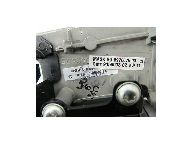 2008-2010 BMW 528xi 535i E60 OEM DASH TRIM MOLDING (DTC SEAT HEAT) WOOD GRAIN