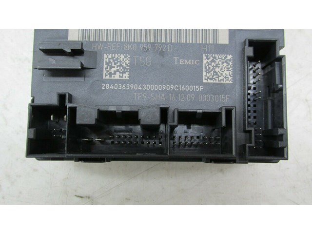 2009-2012 AUDI Q5 8R OEM RIGHT FRONT PASSENGER DOOR CONTROL MODULE      