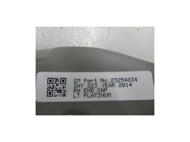 2013-2016 CADILLAC ATS OEM RIGHT SIDE CORNER END DASH TRIM COVER 23254834