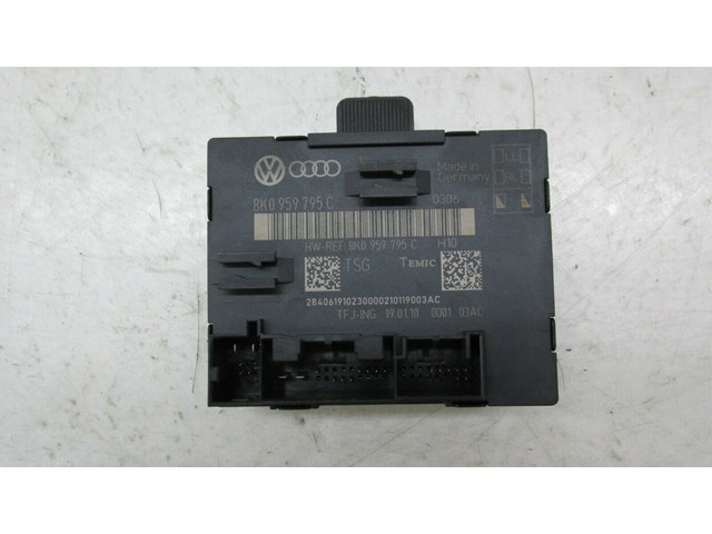 2009-2012 AUDI Q5 8R OEM RIGHT REAR DOOR CONTROL MODULE     