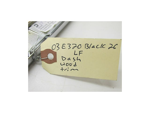 2003-2005 MERCEDES BENZ E320 W211 OEM LEFT STEERING WHEEL DASH TRIM MOLDING WOOD
