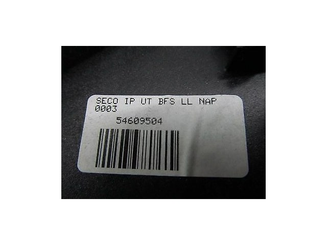 2007-2009 MERCEDES S600 W221 OEM RIGHT PASSENGER SIDE UNDER DASH TRIM PANEL