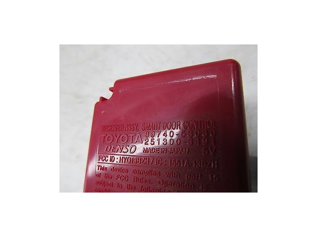 2006-2010 LEXUS IS250 XE20 OEM REAR RECEIVER ASSY SMART DOOR CONTROL MODULE