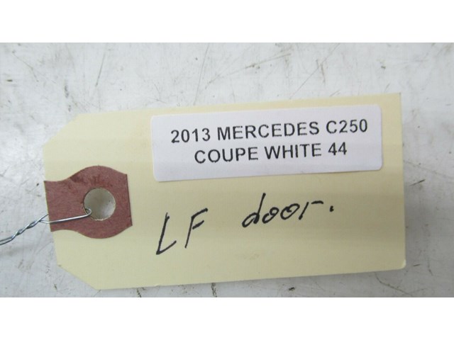 2012-2015 MERCEDES C250 COUPE W204 OEM LEFT DRIVER DOOR CONTROL MODULE 