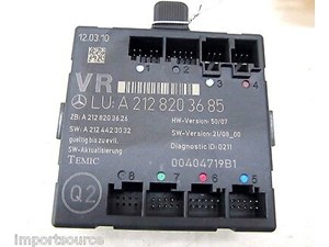 2010-2013 MERCEDES E350 W212 OEM RIGHT FRONT PASSENGER DOOR CONTROL MODULE 