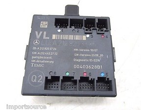 2010-2013 MERCEDES E350 W212 OEM LEFT FRONT DRIVER SIDE DOOR CONTROL MODULE 