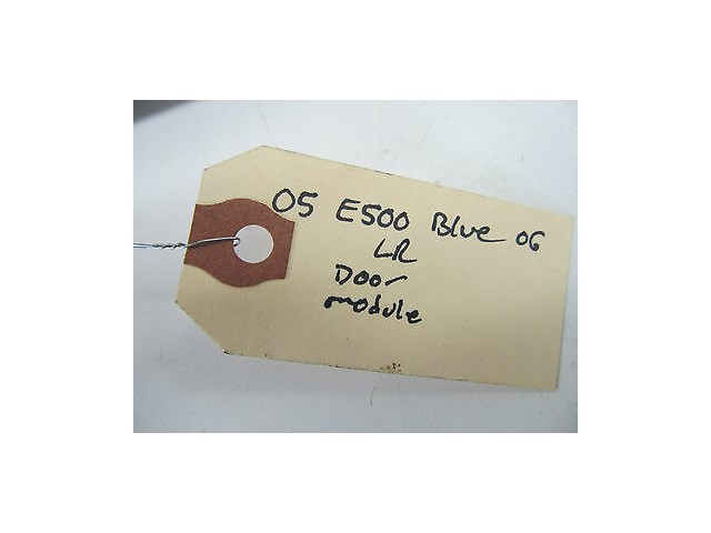 2003-2006 MERCEDES BENZ E500 W211 OEM LEFT REAR BACK DOOR CONTROL MODULE