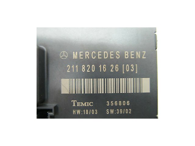 2003-2006 MERCEDES BENZ E500 W211 OEM RIGHT REAR BACK DOOR CONTROL MODULE