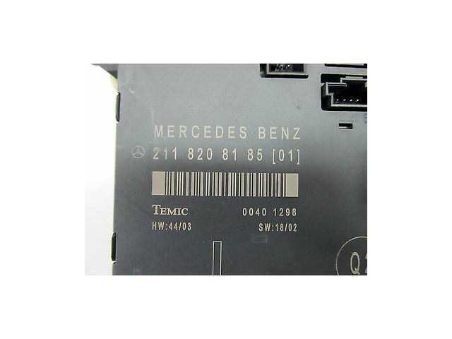 2003-2006 MERCEDES BENZ E500 W211 OEM LEFT FRONT DRIVER'S DOOR CONTROL MODULE